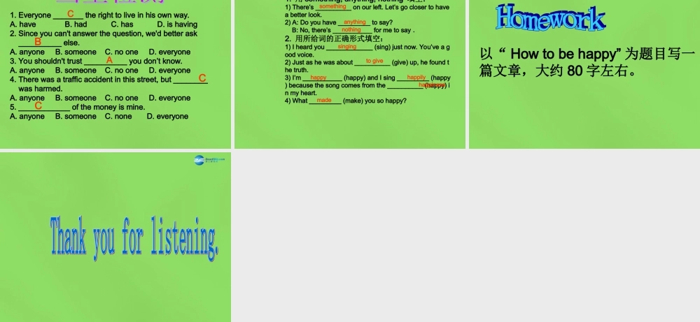 湖北省松滋市涴市镇初级中学九年级英语全册 Unit 11 Sad movies make me cry Period2课件.ppt