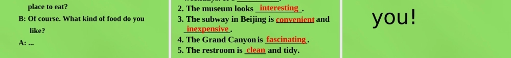 湖北省松滋市涴市镇初级中学九年级英语全册 Unit 3 Could you please tell me where the restrooms are？Section B1课件 （新版）人教新目标版.ppt