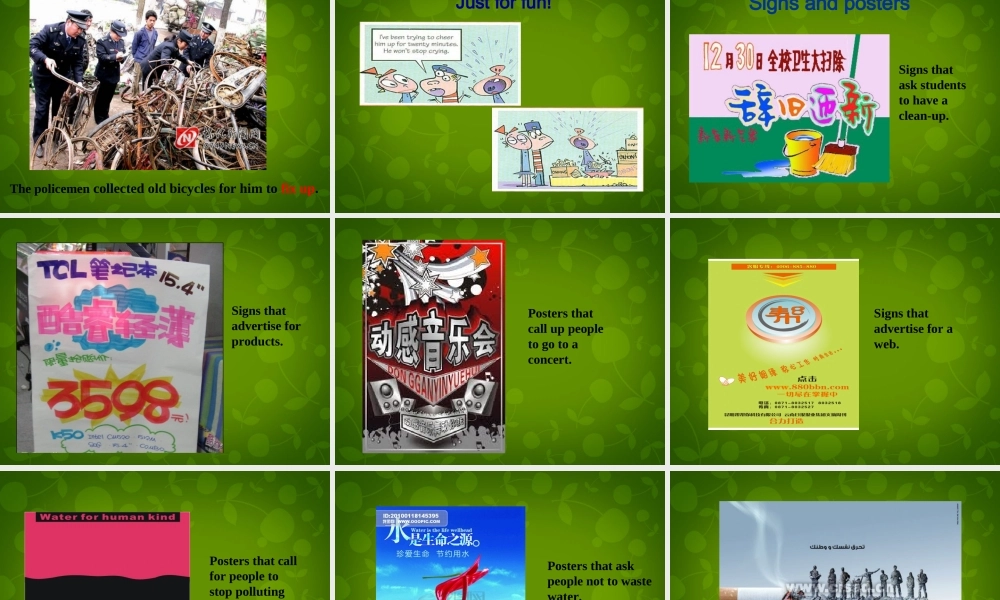 湖北省荆州市沙市第五中学八年级英语下册 Unit 2 I’ll help to clean up the city parks课件4 .ppt