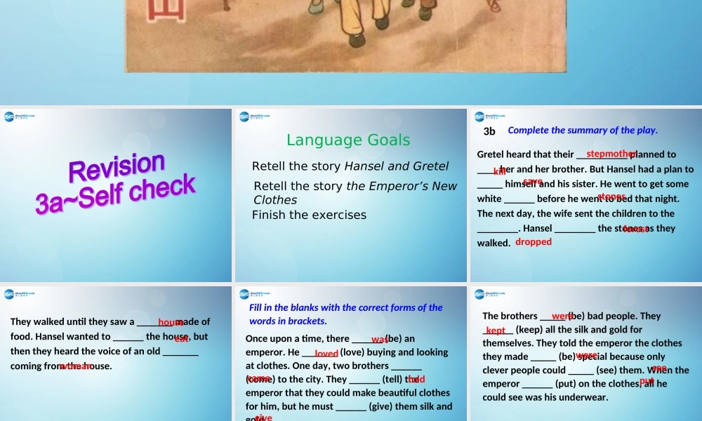 秋八年级英语下册 unit 6 An old man tried to move the mountain period 5课件 .ppt