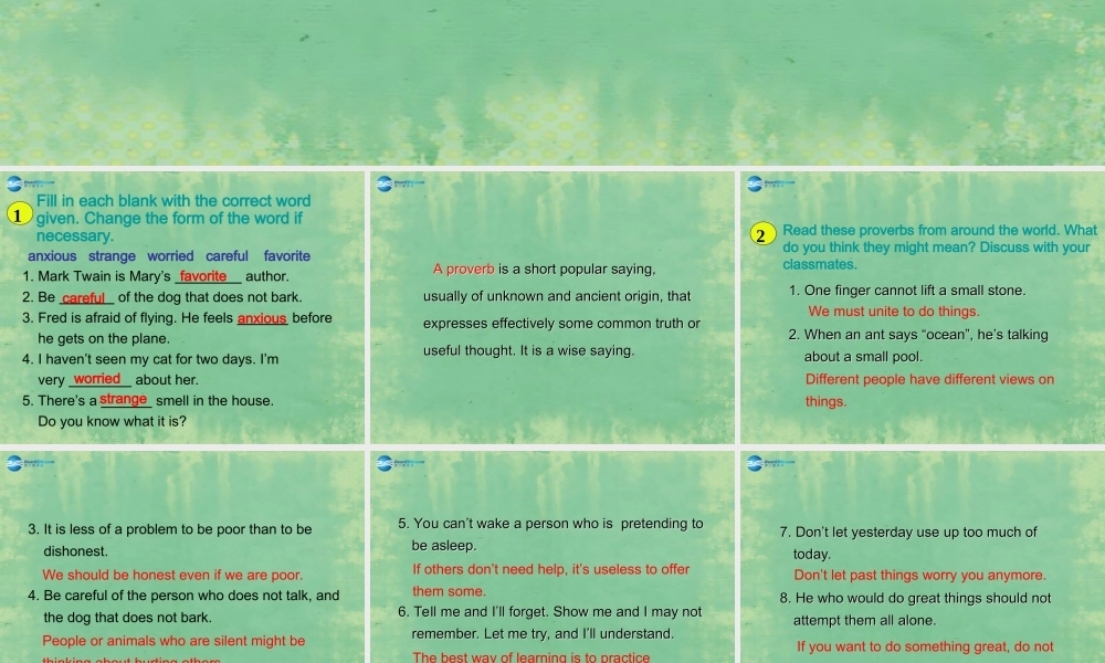 辽宁省灯塔市第二初级中学九年级英语全册 Unit 5 What are the shirts made of？（第3课时）课件.ppt