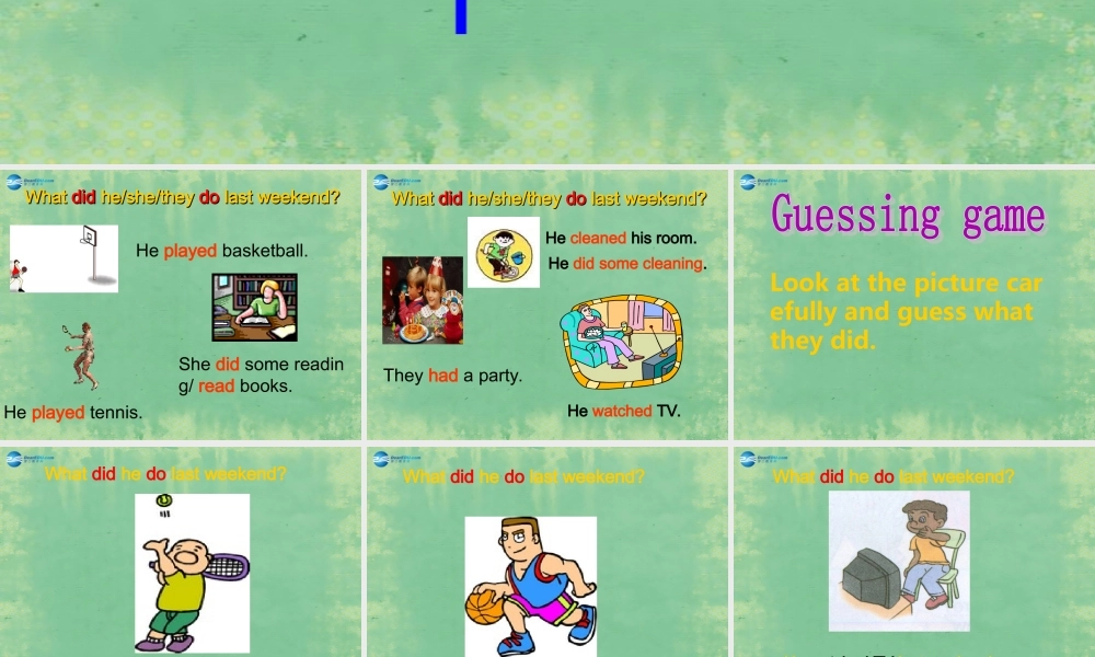 辽宁省灯塔市第二初级中学八年级英语上册 Unit 1 Where did you go on vacation？（第1课时）课件.ppt