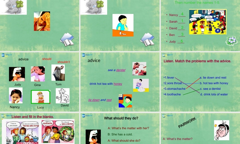 辽宁省灯塔市第二初级中学八年级英语上册 Unit 2 How often do you exercise？Section A2课件.ppt