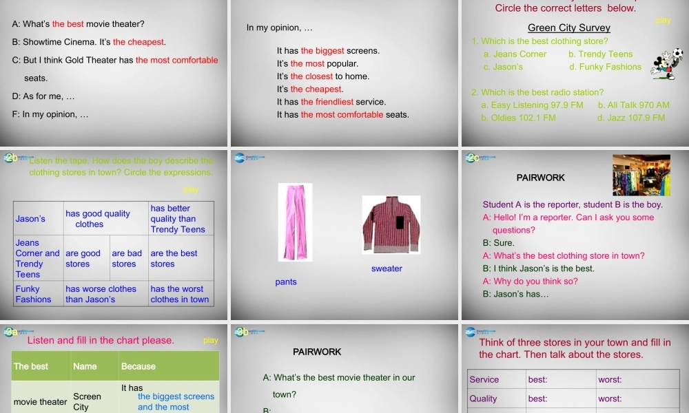 辽宁省灯塔市第二初级中学八年级英语下册 Unit 7 What's the highest mountain in the world课件1 .ppt