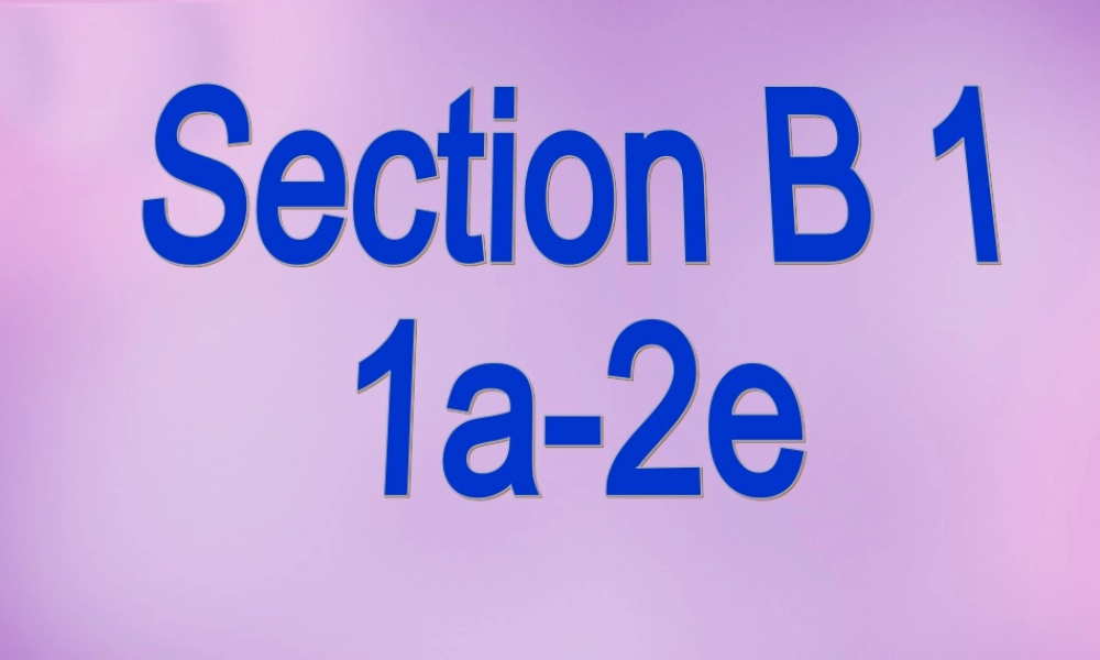 陕西省汉中市佛坪县初级中学八年级英语上册 Unit 10 If you go to the partyyou'll have a great time（第3课时）课件.ppt