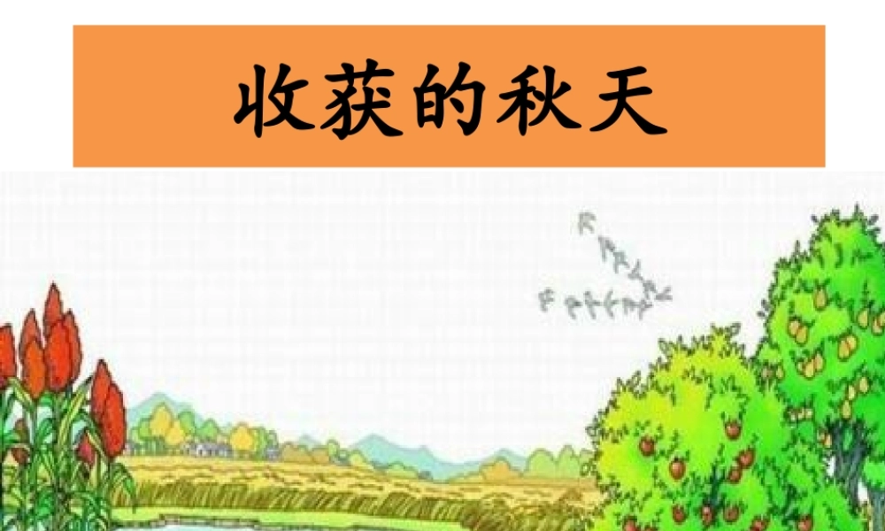 07、《收获的秋天》.ppt