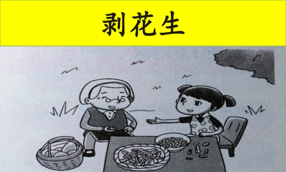 12、《剥花生》.ppt