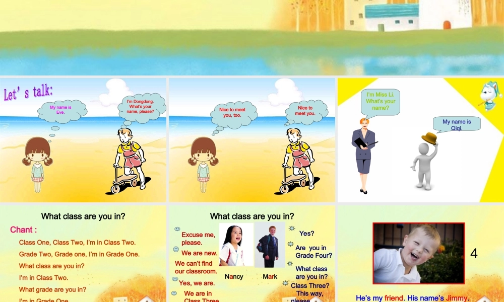 Unit 1 Myself Lesson 2 课件 1.ppt