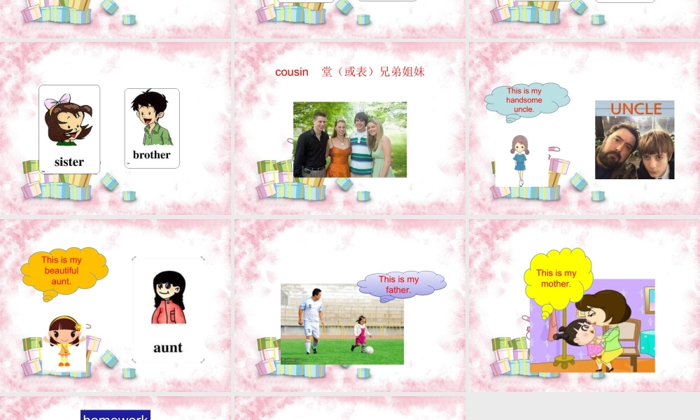 Unit 4 My Family Lesson 1 课件 3.ppt