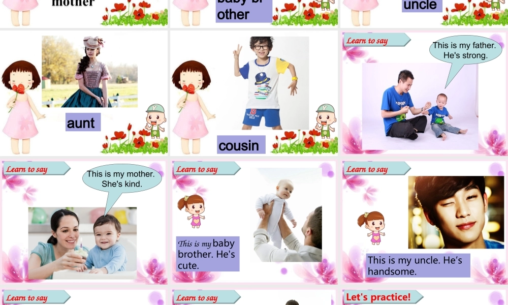 Unit 4 My Family Lesson 3 课件 2.ppt