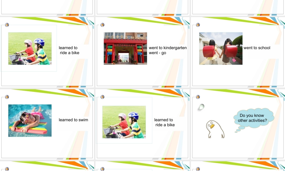 Unit 6 Growing Up Lesson 1 课件 1.ppt