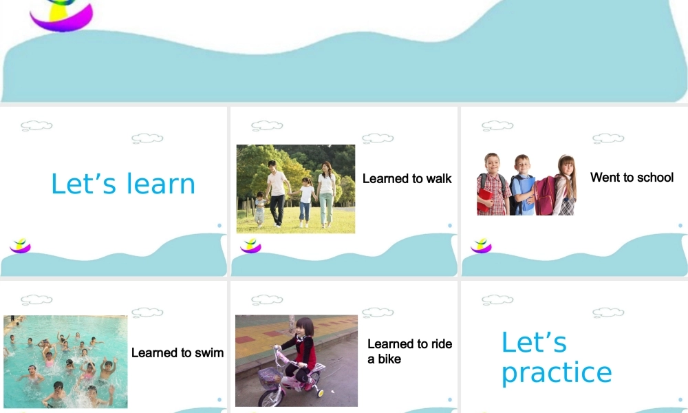 Unit 6 Growing Up Lesson 1 课件 3.ppt