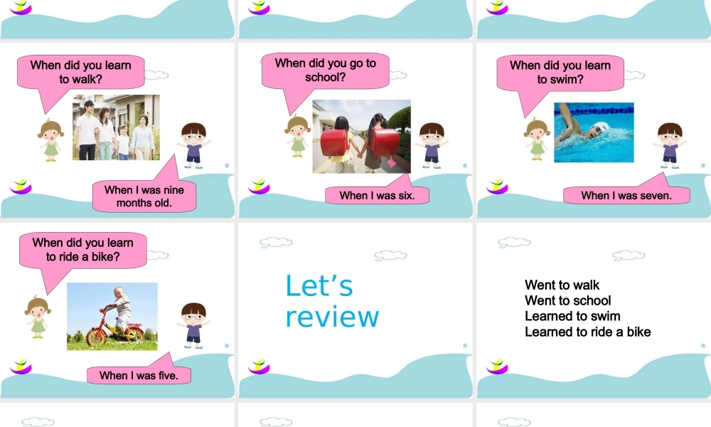 Unit 6 Growing Up Lesson 1 课件 3.ppt