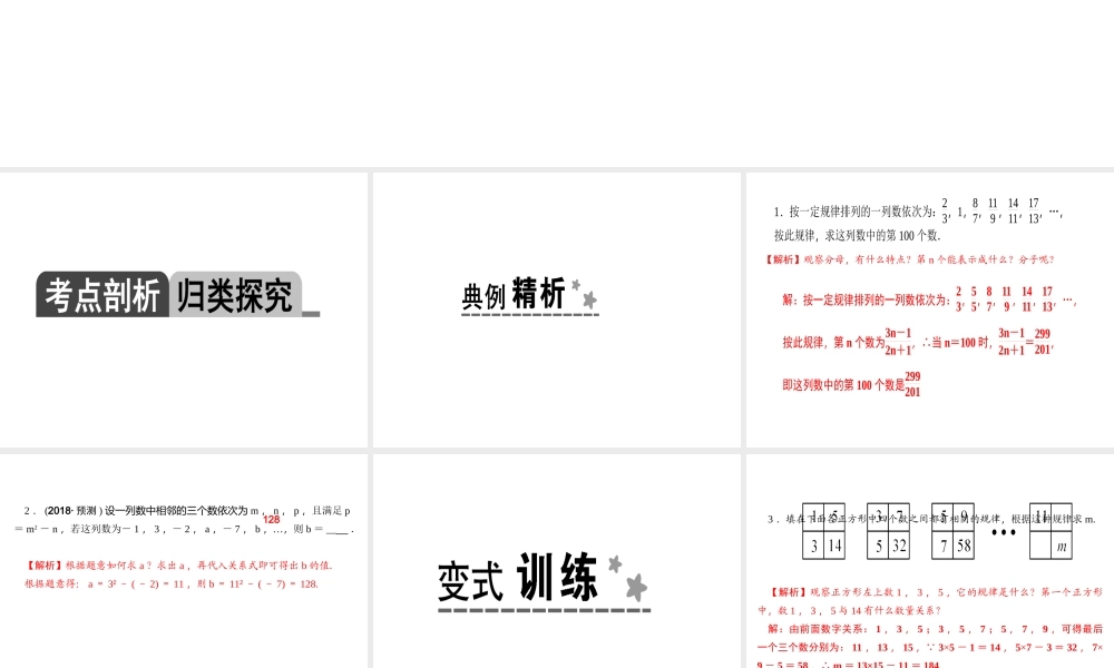 专题3　规律探究问题.ppt