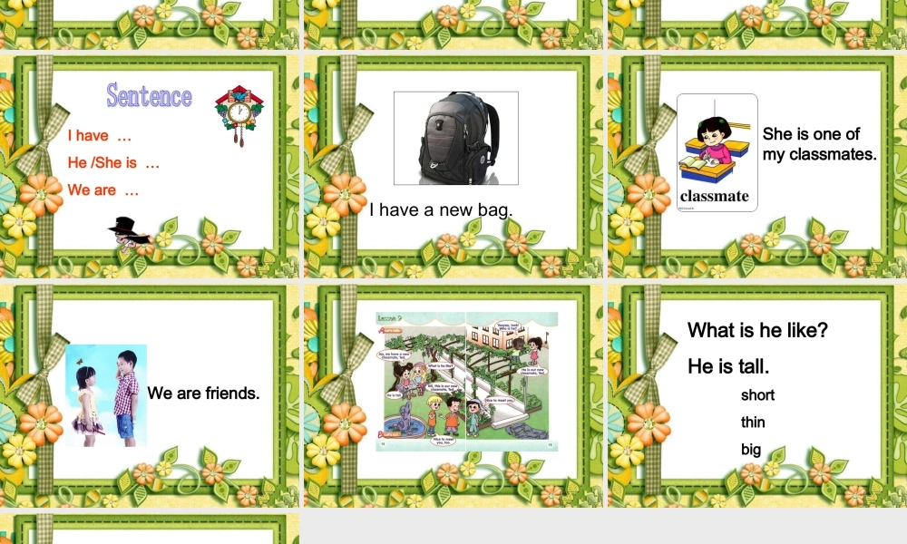 人教新起点小学英语二年级上册《Unit 2 Friends》ppt课件 .ppt