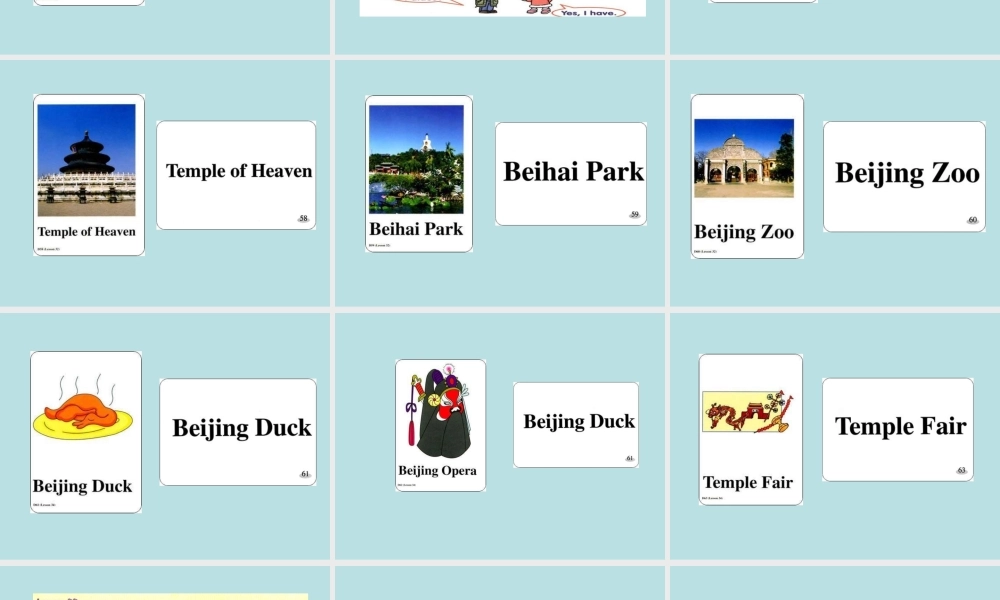 人教新起点小学英语二年级上册《Unit 6 Beijing》课件.ppt