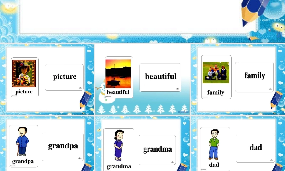 人教新起点小学英语二年级上册《Unit 4 Revision》ppt课件.ppt