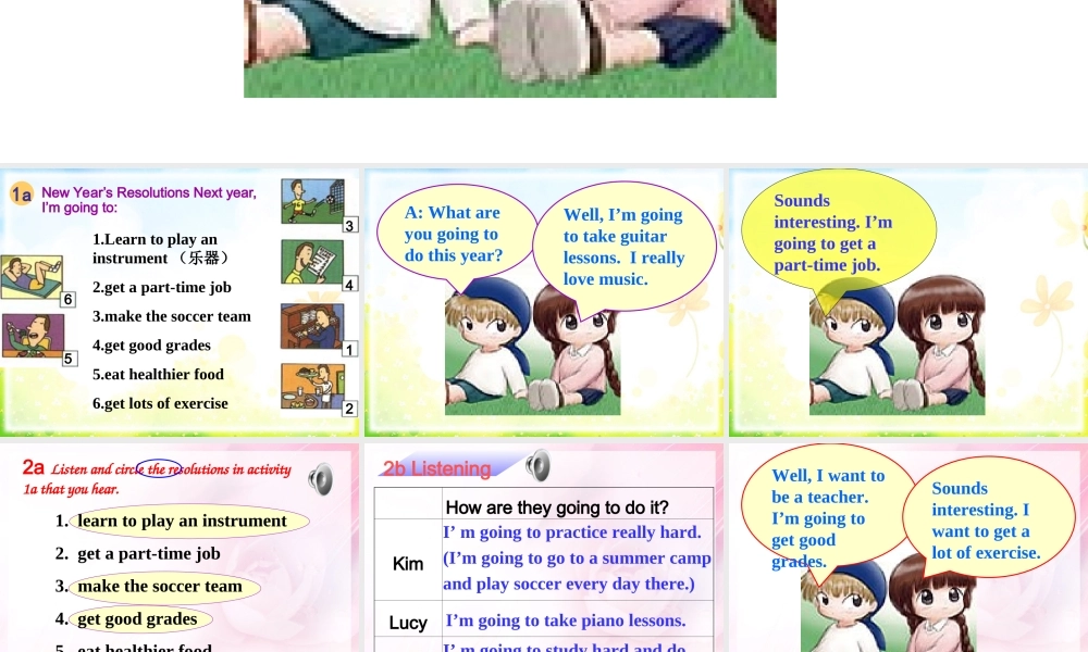 英语二年级上人教版(新起点)《Unit 8 Revision》课件.ppt