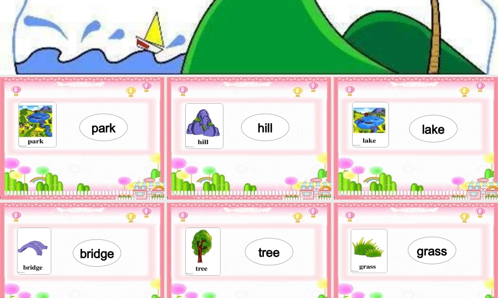 英语二年级上人教版(新起点)《Unit 3 Parks》课件3.ppt