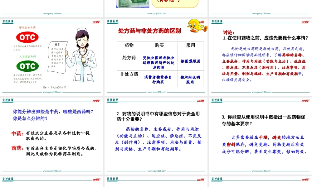 第1课时安全用药(1).ppt