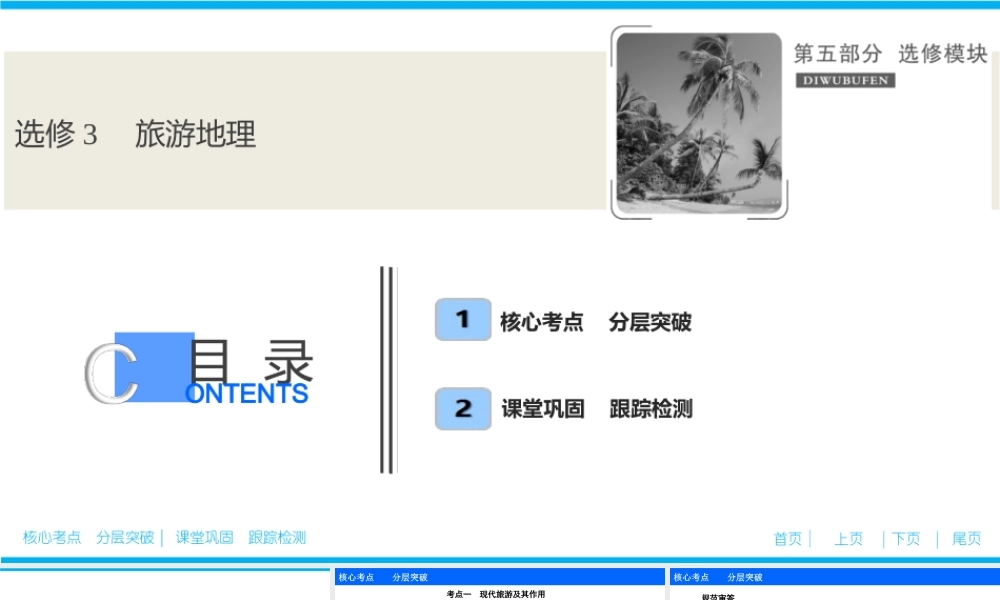 选修3 旅游地理.ppt