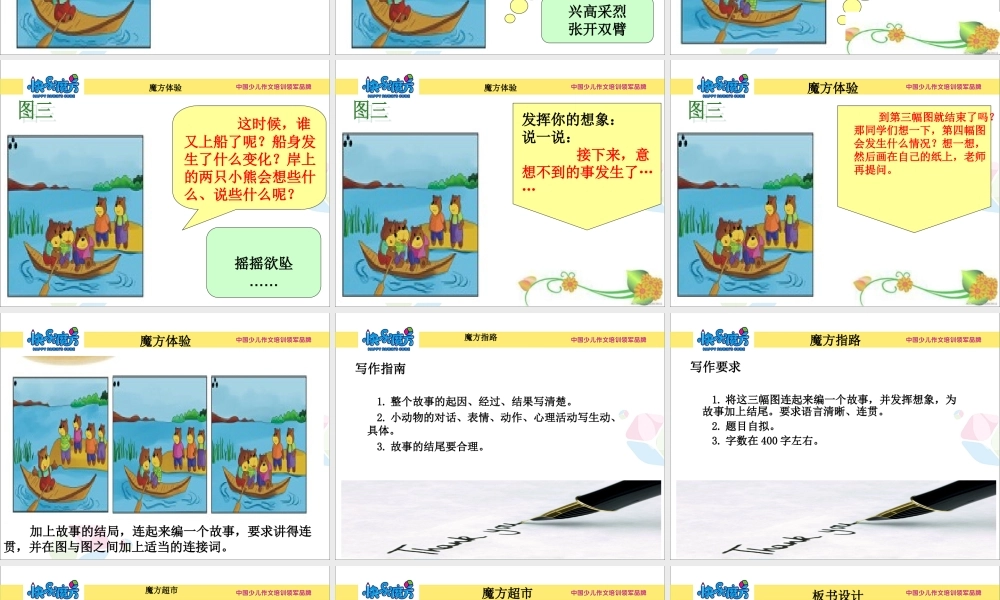 基础篇第十四课：多幅图看图写话.ppt