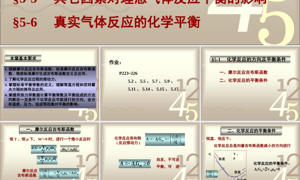05化学平衡.ppt