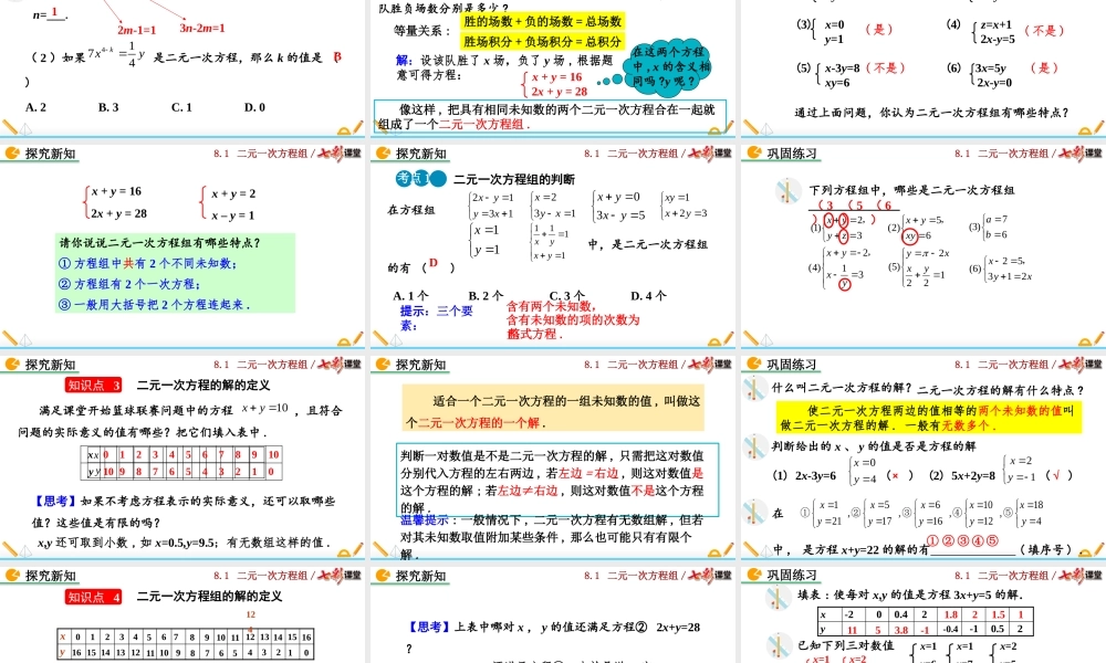 8.1 二元一次方程组.pptx