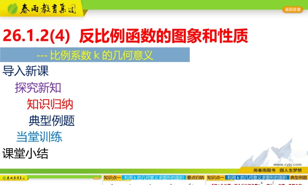 26.1.2（4） 比例系数k的几何意义.ppt