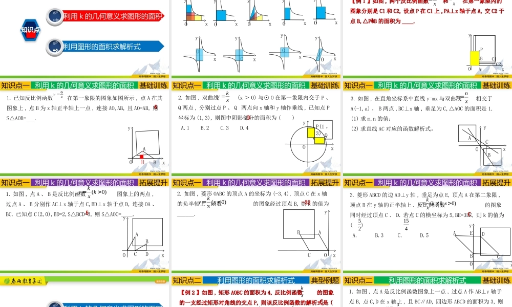 26.1.2（4） 比例系数k的几何意义.ppt