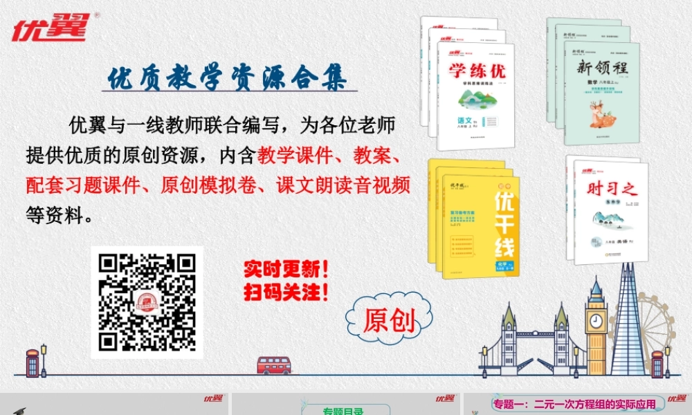 第八章 《二元一次方程组》专题.pptx