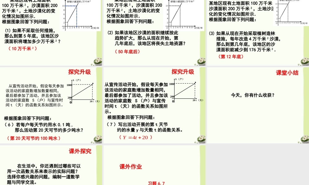 《一次函数的应用（1）》参考课件.ppt