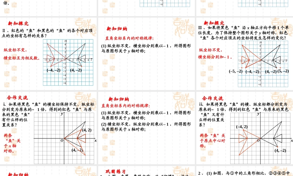 《轴对称与坐标变化》教学课件2.ppt