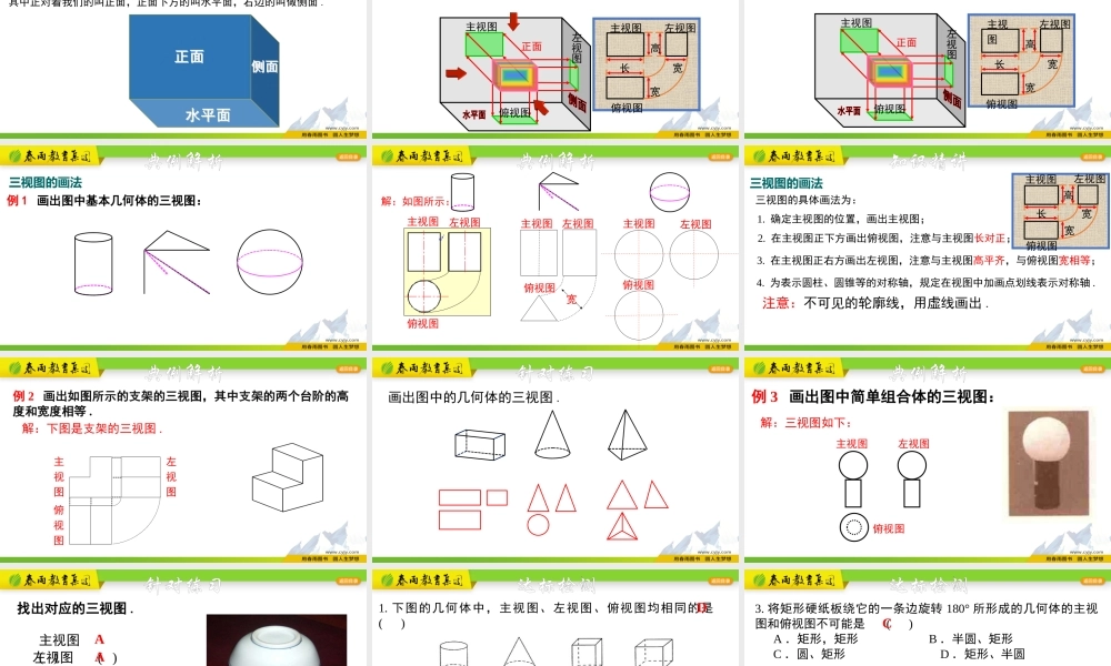 3.2 简单几何体的三视图.ppt