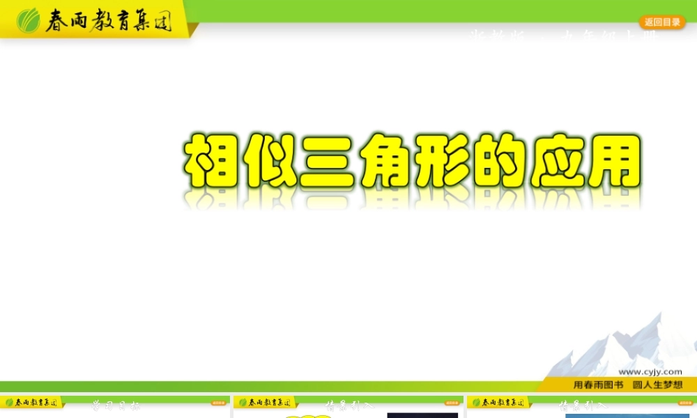 4.5.2 相似三角形的应用.pptx