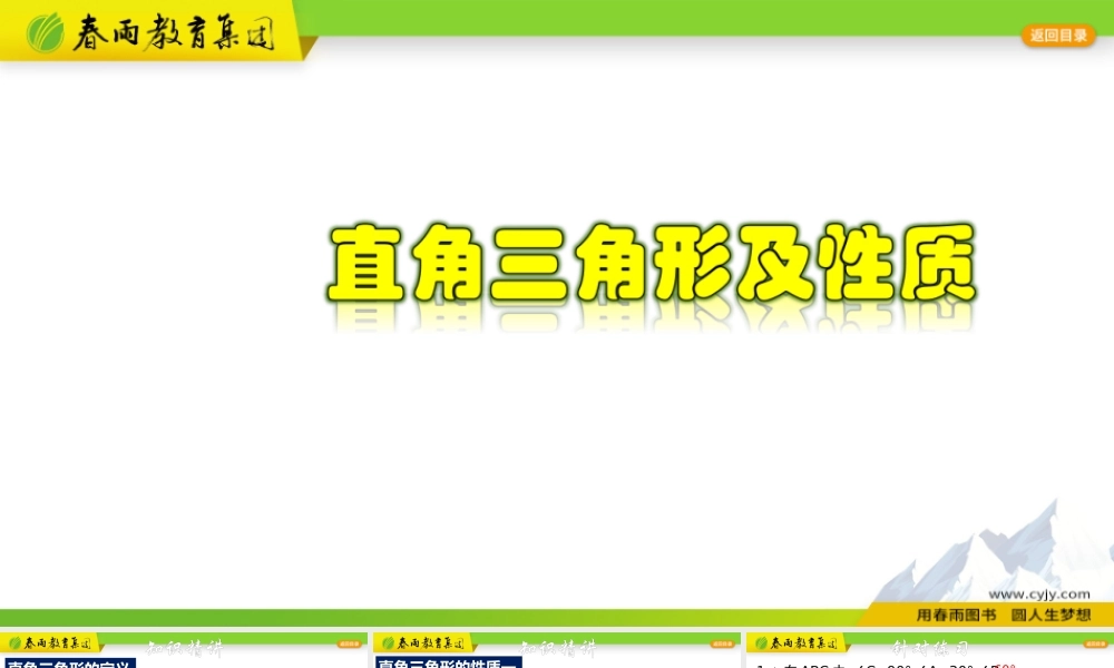 2.6.1 直角三角形及性质.pptx