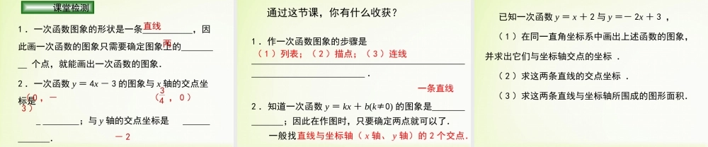 《一次函数的图象（2）》教学课件.ppt