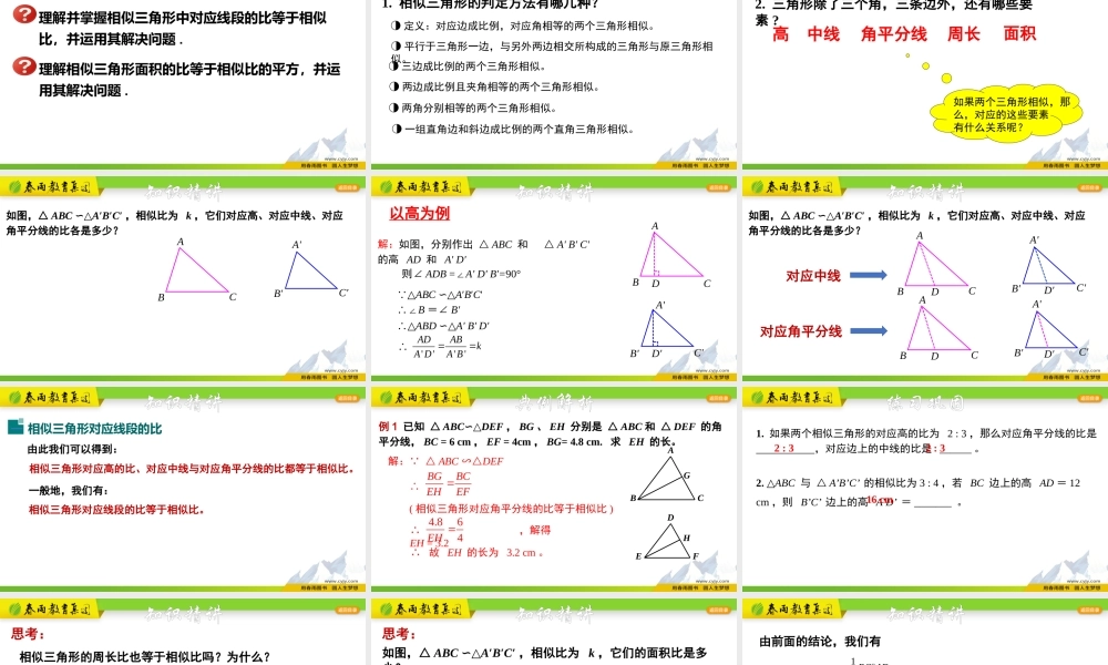 4.5.1 相似三角形的性质.pptx