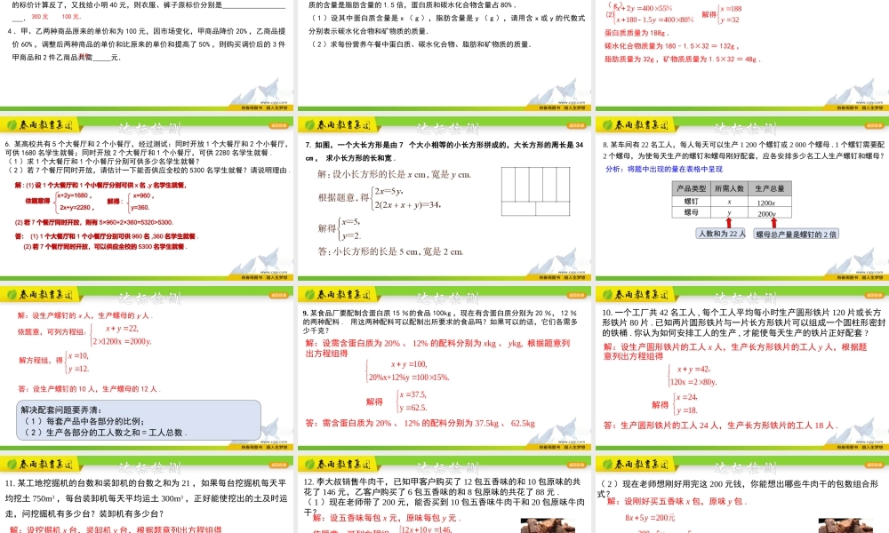 2.4.2 二元一次方程组的应用（2）.pptx