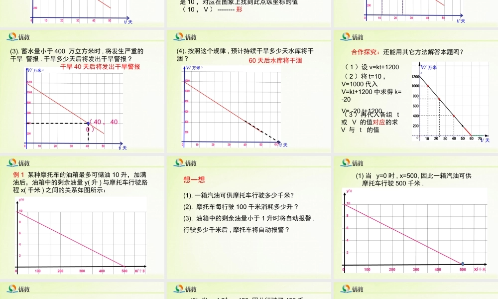 《一次函数的应用（1）》教学课件.ppt