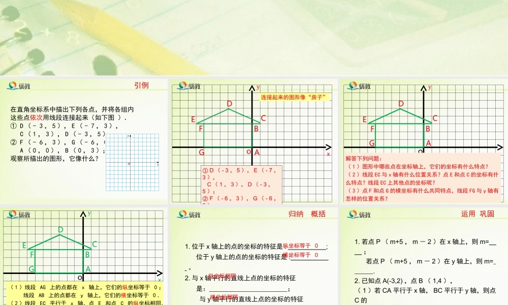 《平面直角坐标系（2）》教学课件.ppt