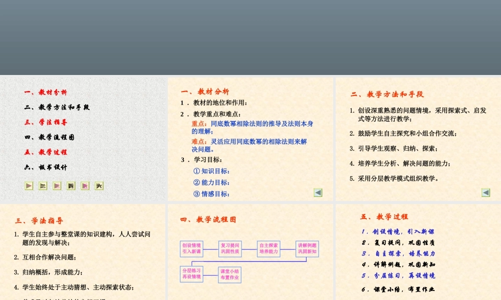 《同底数幂的除法》参考课件2.ppt