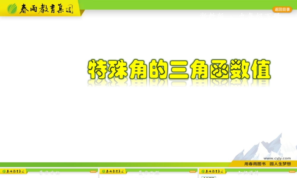 1.1.3 特殊角的三角函数值.pptx