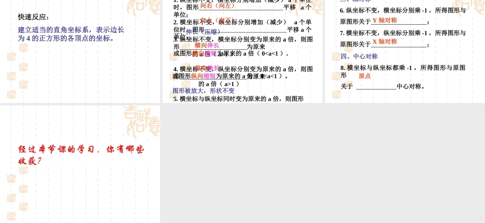 《位置与坐标》复习课件2.ppt