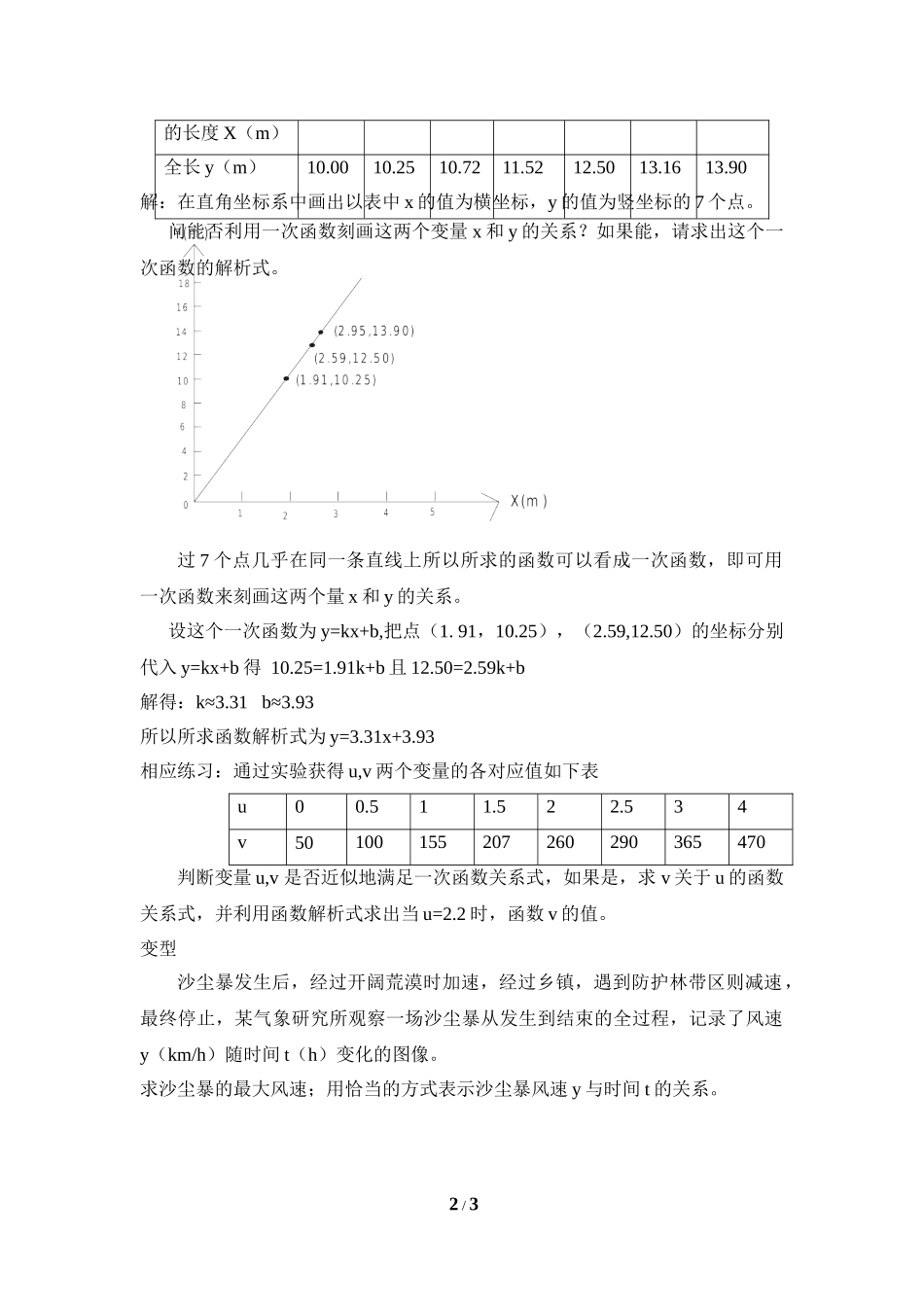5.5一次函数的简单应用（1）.doc_第2页