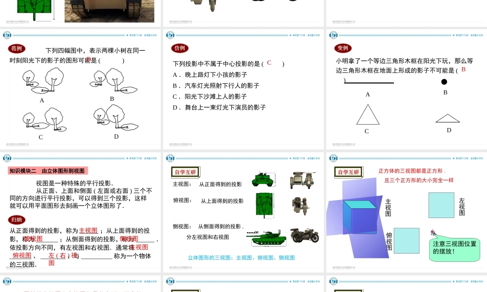 4.2.1由立体图形到视图.ppt