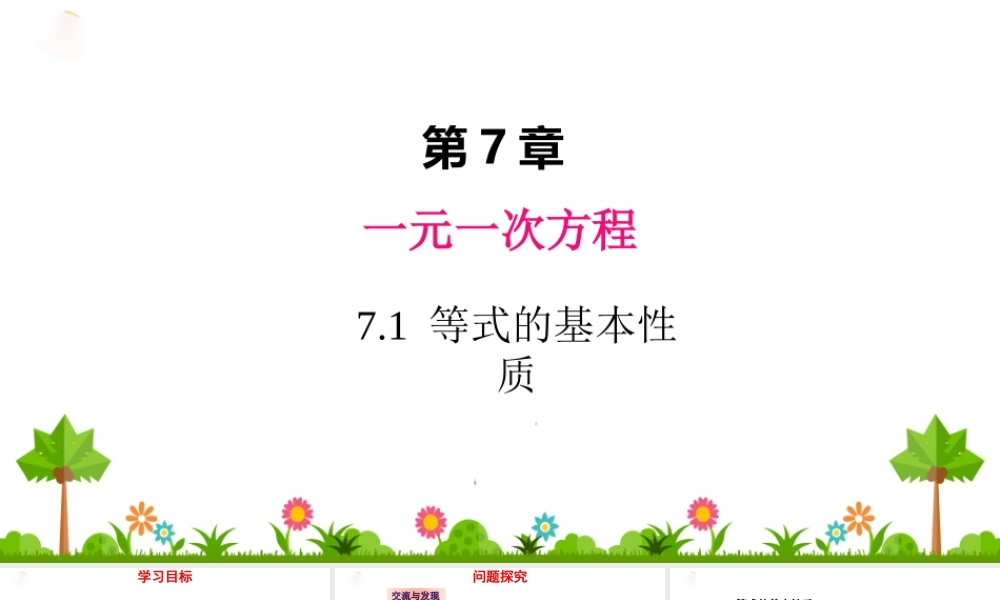 7.1 等式的基本性质.ppt