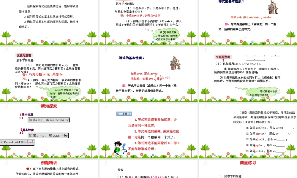 7.1 等式的基本性质.ppt