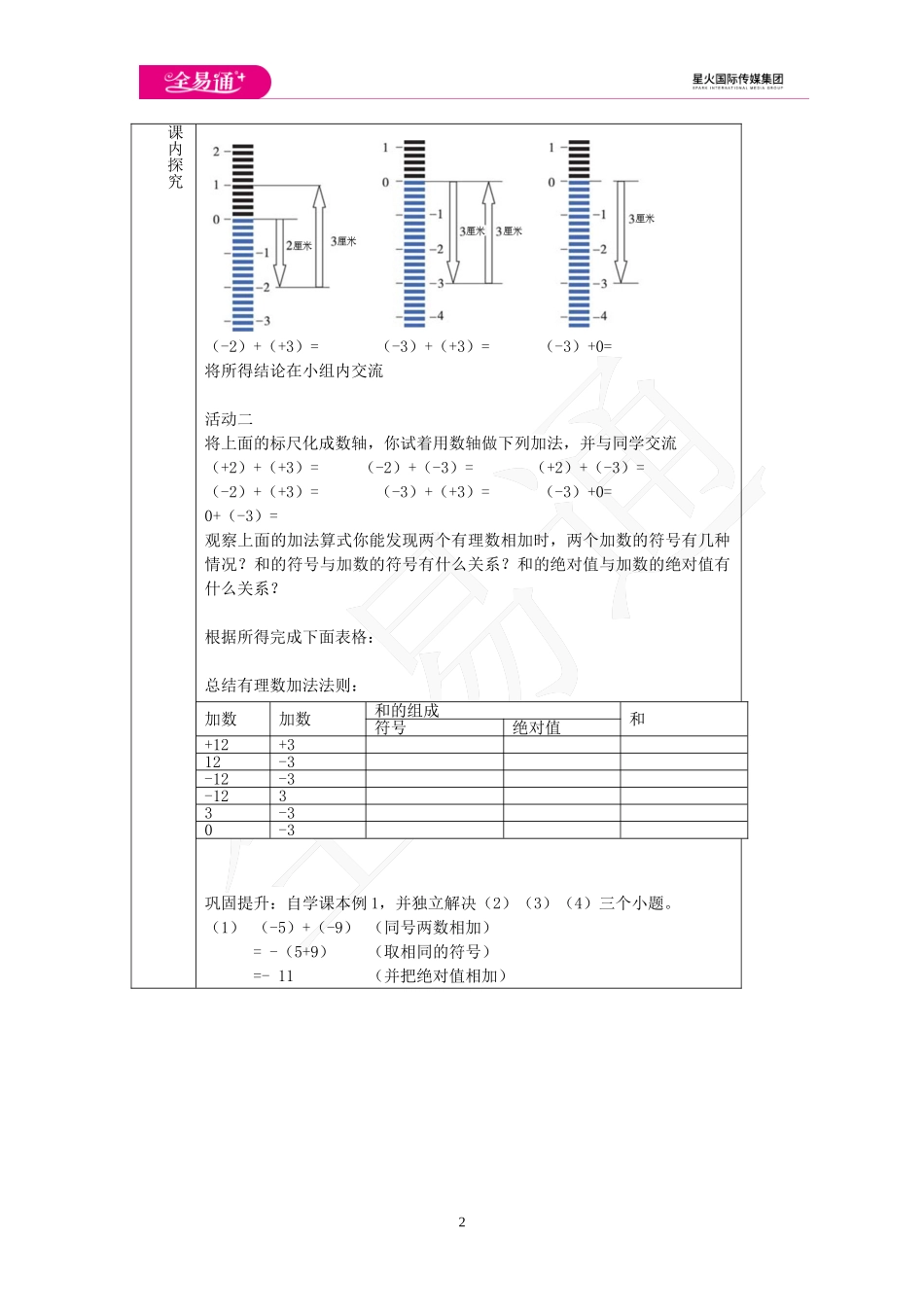 3.1 有理数的加法与减法 第1课时.doc_第2页