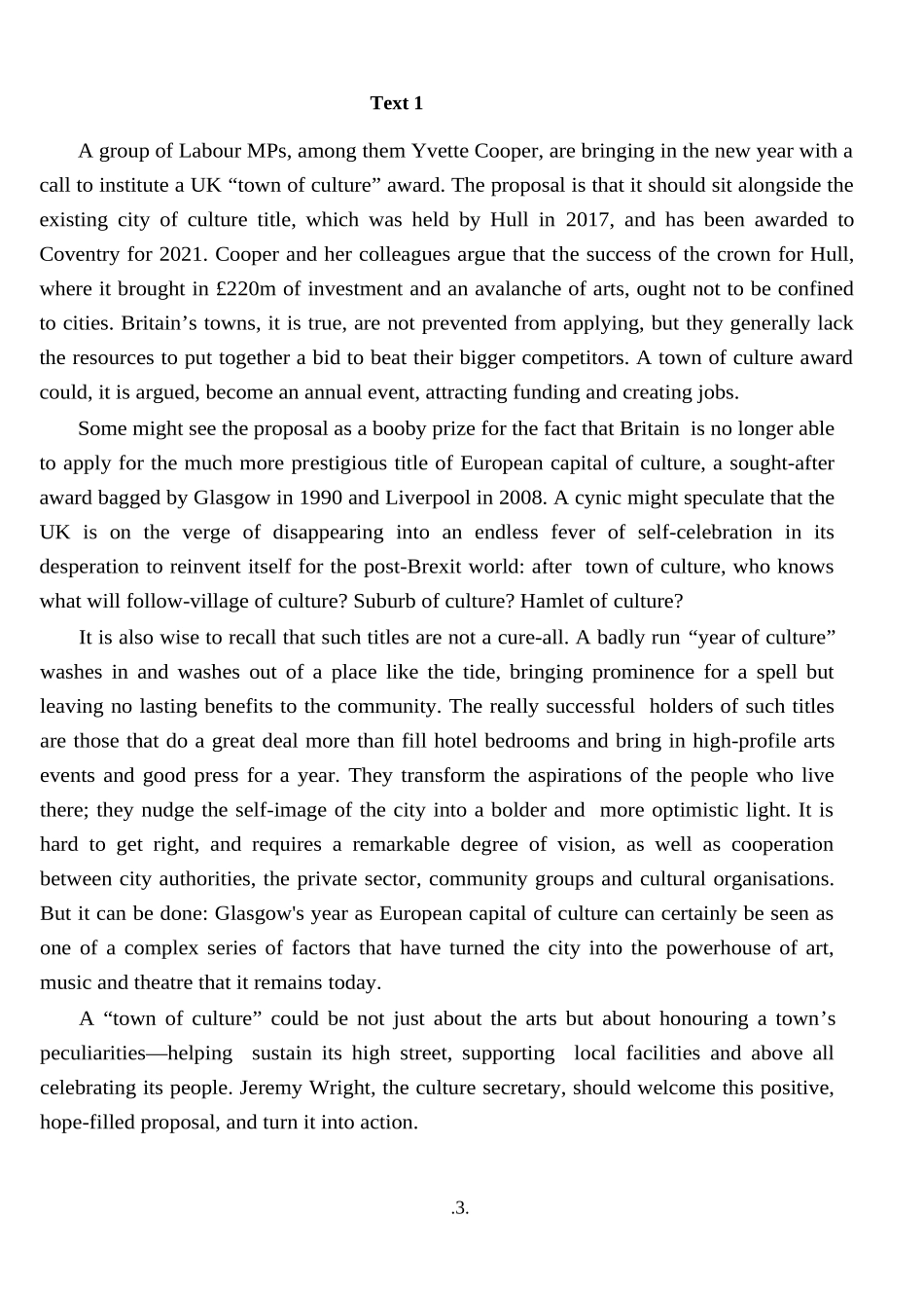 2020年考研英语一真题【公众号：葱哥说考研 考研资料免费分享】.doc_第3页